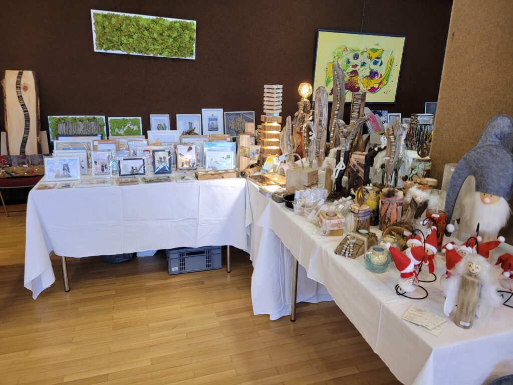 Ausstellung Gablitz Festhalle vorweihnachtlicher Markt