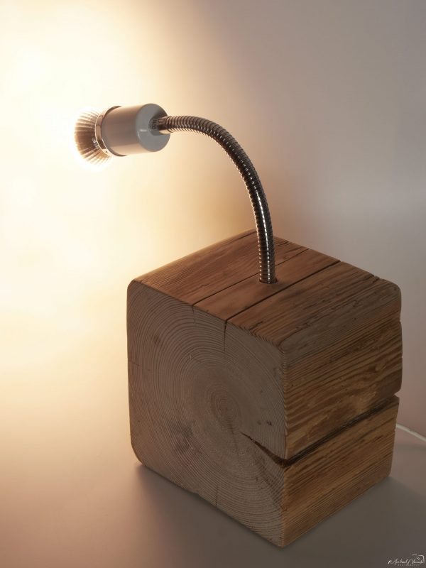 Lampe Licht mit beweglichem Schwanenhals LED Lampe auch zur Wandmontage